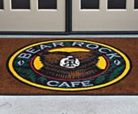 have your own brand custom rugs with logo