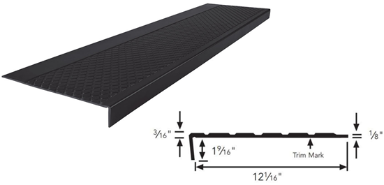 Rubber Outdoor Stair Tread