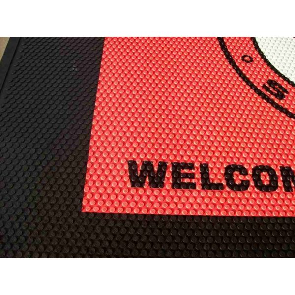 Super Scrape Rubber Logo Mats | Custom Branded Floor Mats | Mats Inc.