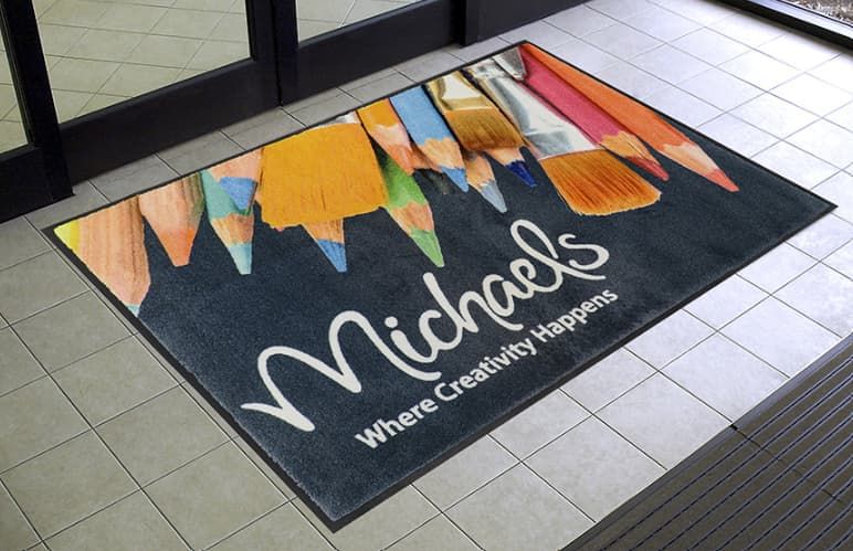 Premium Carpet Logo Mats | Custom Printed Logo Carpet Mats | Mats Inc.
