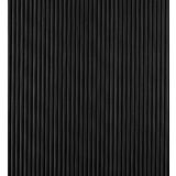 Black corrugated ASTM D178 switchboard matting for electrical work areas