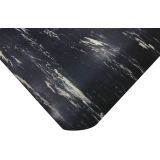 Cushion Step marbleized rubber anti-fatigue mat in gray with smooth marble pattern surface
