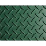 Diamond plate vinyl switchboard matting with textured surface for electrical work areas