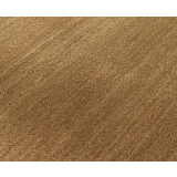 Natural coco coir matting cut to fit a recessed entrance well