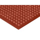 Terra cotta Safe Walk Jr. grease resistant nitrile rubber drainage mat