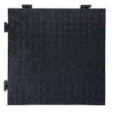 Black Solid Top Cushion Tile modular solid-surface rubber anti-fatigue mat