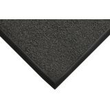 Open looped-vinyl pool entry mat with a tangled non-slip surface