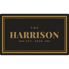 Heritage Personalized Coir Door Mat