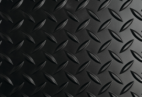 Diamond Plate Vinyl Switchboard Matting (ASTM)